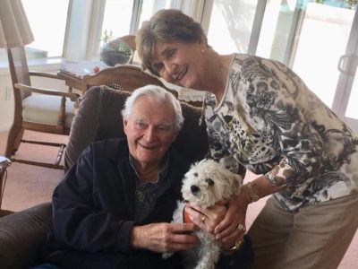 Lorna has found a lovely home with a lovely couple in Rancho Palos Verdes